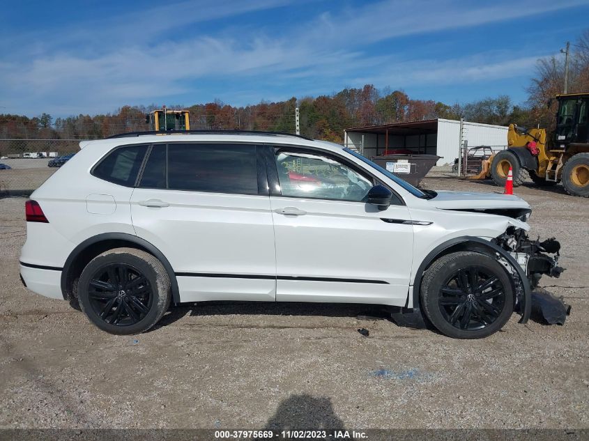 2022 Volkswagen Tiguan 2.0T Se R-Line Black VIN: 3VVCB7AXXNM148058 Lot: 37975669
