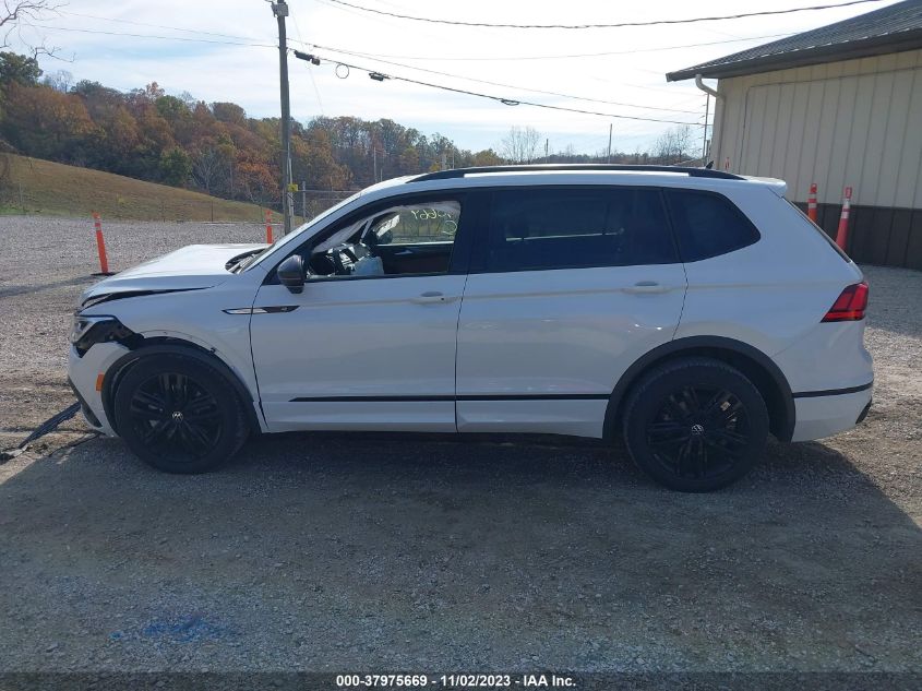 2022 Volkswagen Tiguan 2.0T Se R-Line Black VIN: 3VVCB7AXXNM148058 Lot: 37975669