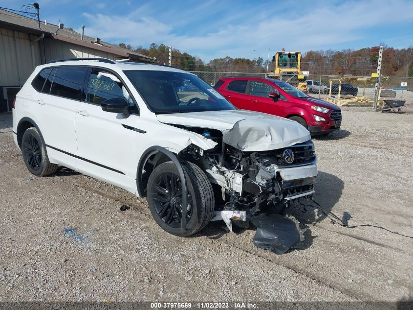 2022 Volkswagen Tiguan 2.0T Se R-Line Black VIN: 3VVCB7AXXNM148058 Lot: 37975669