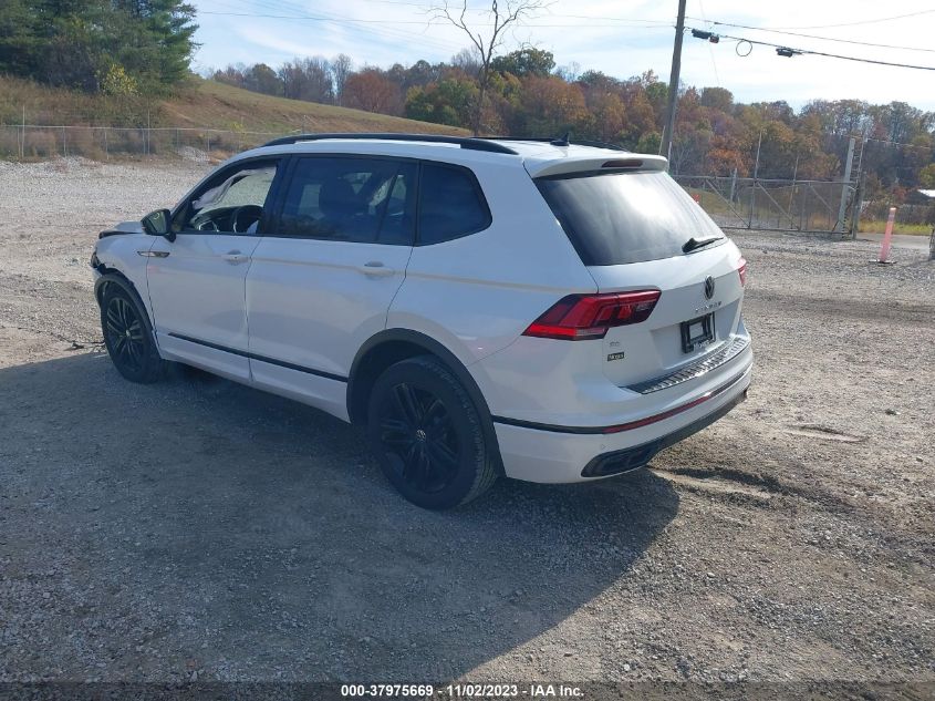 2022 Volkswagen Tiguan 2.0T Se R-Line Black VIN: 3VVCB7AXXNM148058 Lot: 37975669