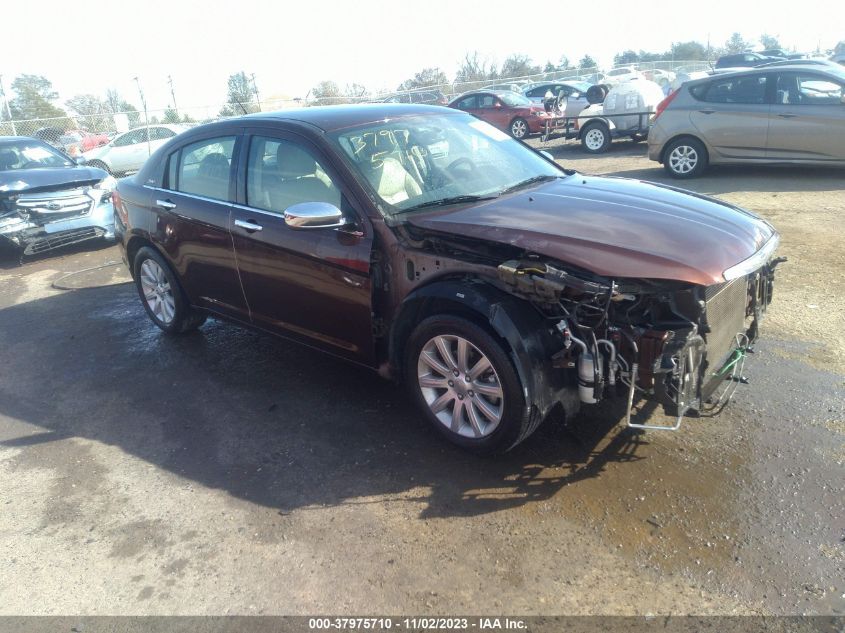 2013 Chrysler 200 Limited VIN: 1C3CCBCG3DN738154 Lot: 37975710