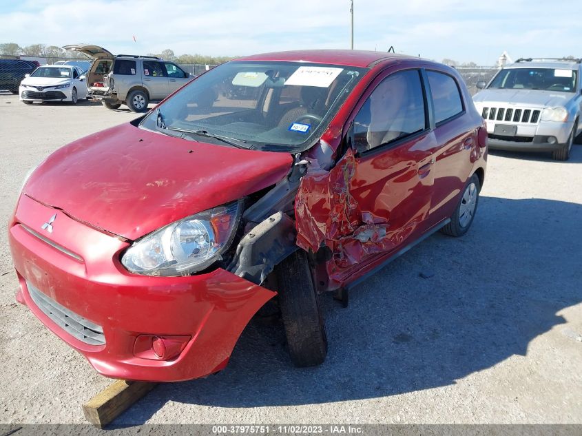 2015 Mitsubishi Mirage De VIN: ML32A3HJ6FH009481 Lot: 37975751