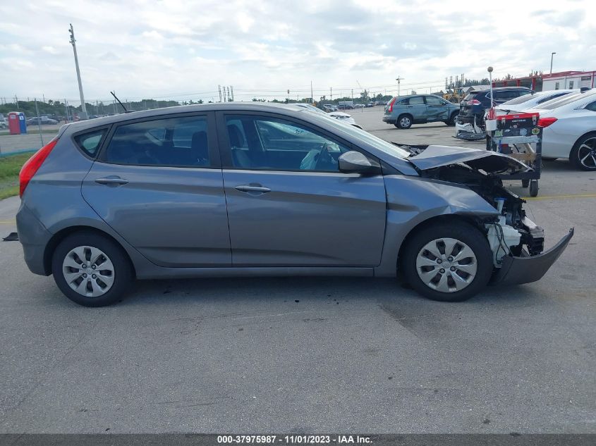 2017 Hyundai Accent Se VIN: KMHCT5AE9HU320686 Lot: 37975987