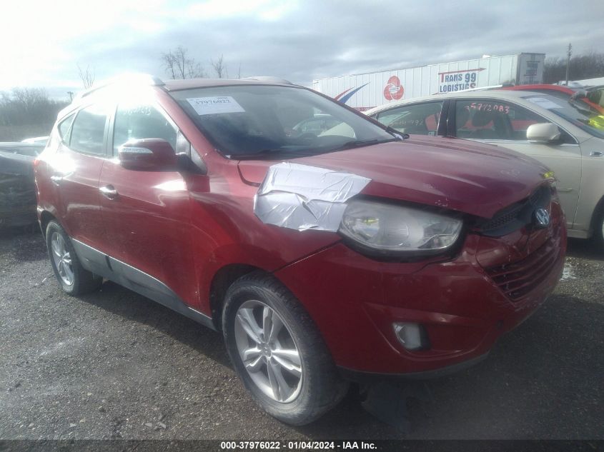 2013 Hyundai Tucson Gls VIN: KM8JUCAC5DU624275 Lot: 37976022