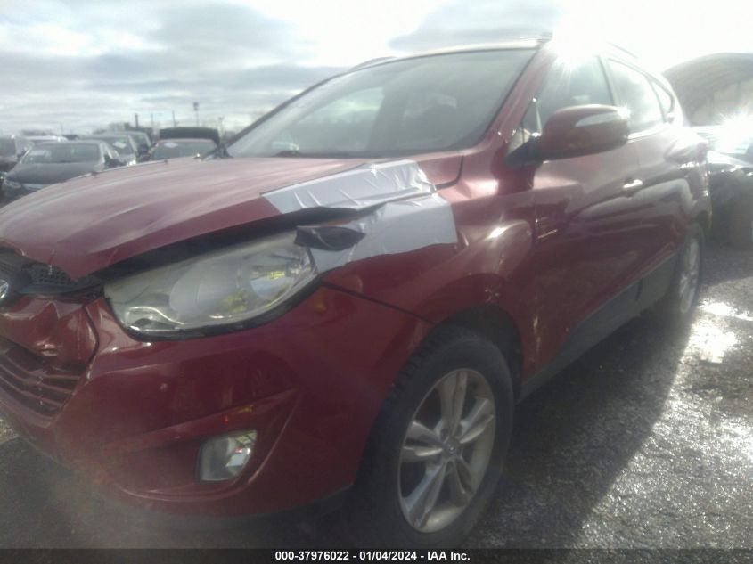 2013 Hyundai Tucson Gls VIN: KM8JUCAC5DU624275 Lot: 37976022