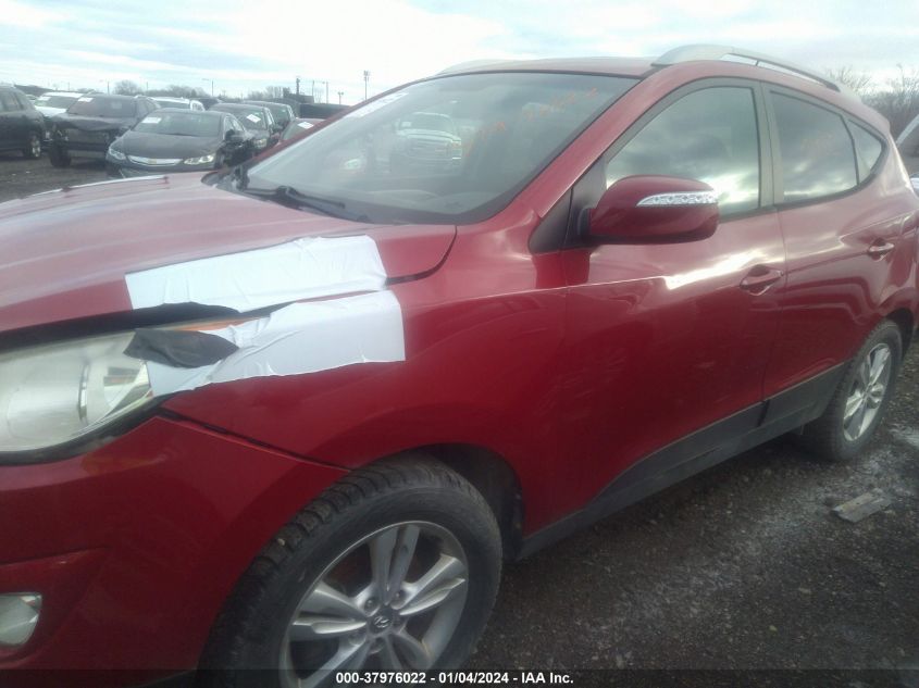 2013 Hyundai Tucson Gls VIN: KM8JUCAC5DU624275 Lot: 37976022