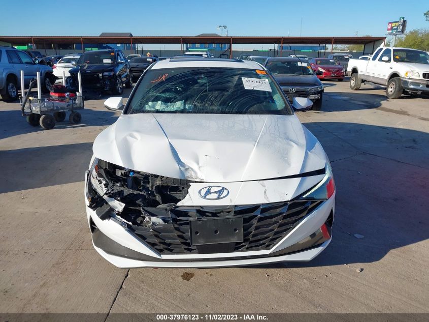 2022 Hyundai Elantra Limited VIN: 5NPLP4AG5NH058675 Lot: 37976123