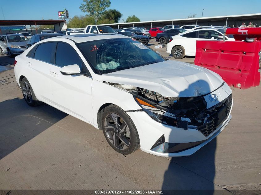 2022 Hyundai Elantra Limited VIN: 5NPLP4AG5NH058675 Lot: 37976123