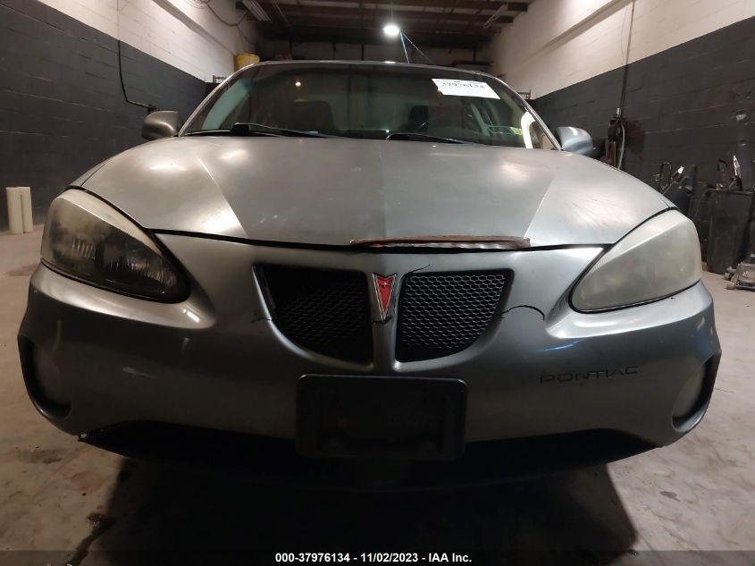 2008 Pontiac Grand Prix VIN: 2G2WP552481130834 Lot: 37976134