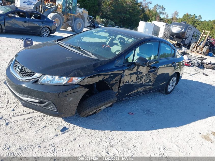 2013 Honda Civic Lx VIN: 19XFB2F53DE015771 Lot: 37976201