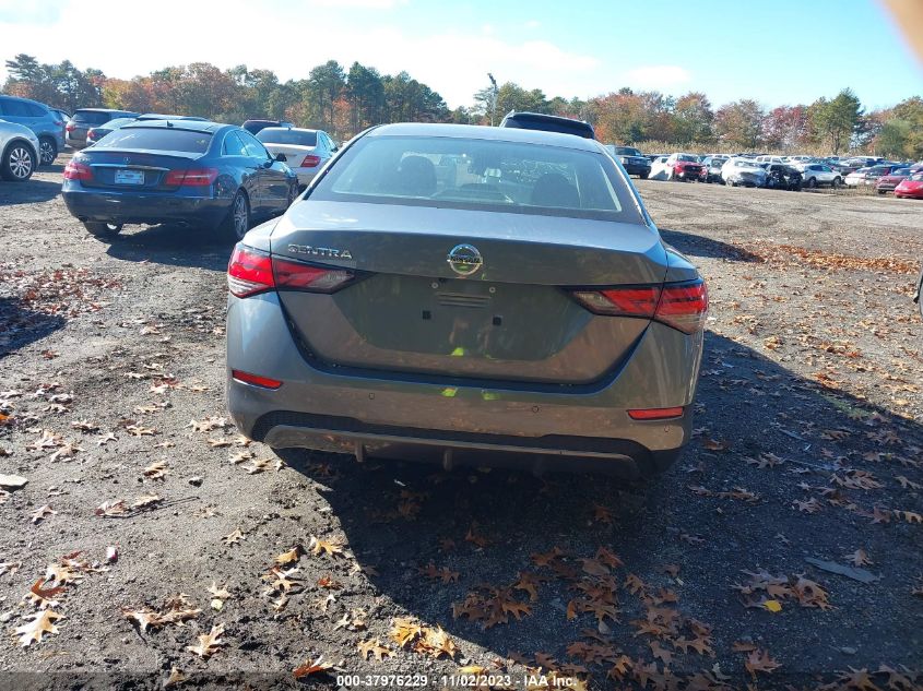 2020 Nissan Sentra S Xtronic Cvt VIN: 3N1AB8BV6LY295771 Lot: 37976229