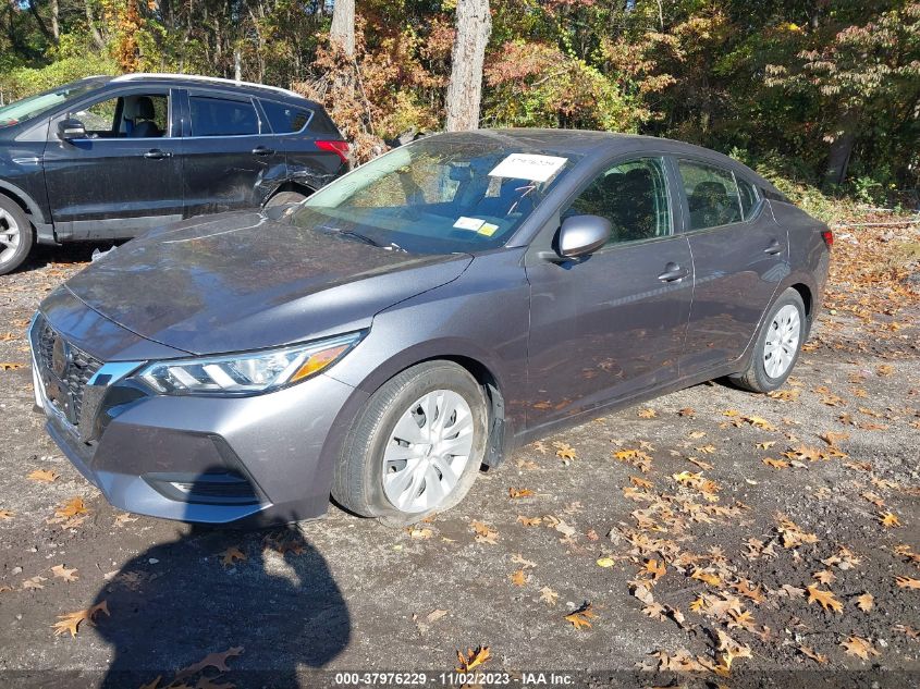 2020 Nissan Sentra S Xtronic Cvt VIN: 3N1AB8BV6LY295771 Lot: 37976229