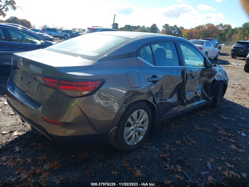 2020 Nissan Sentra S Xtronic Cvt VIN: 3N1AB8BV6LY295771 Lot: 37976229