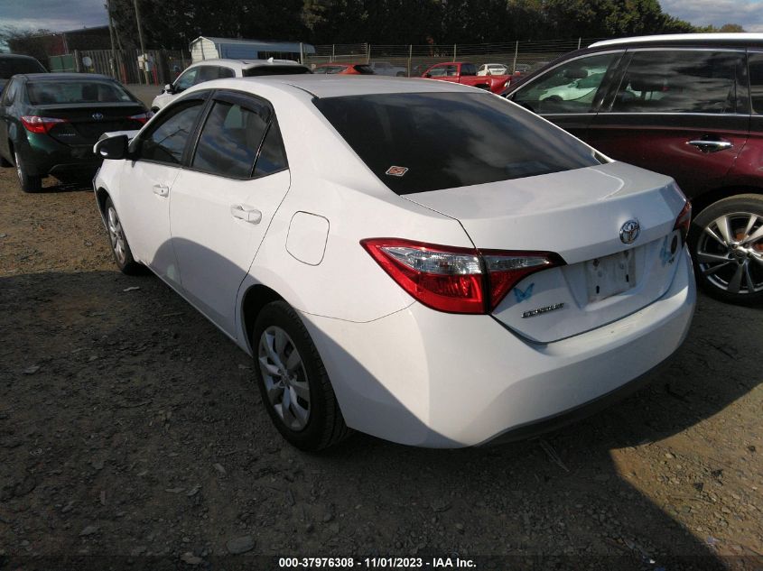 2015 Toyota Corolla L/Le/S/S Plus/Le Plus VIN: 2T1BURHEXFC415004 Lot: 37976308