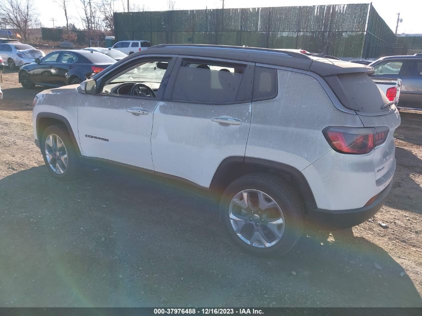 2019 Jeep Compass Limited 4X4 VIN: 3C4NJDCB9KT800583 Lot: 37976488