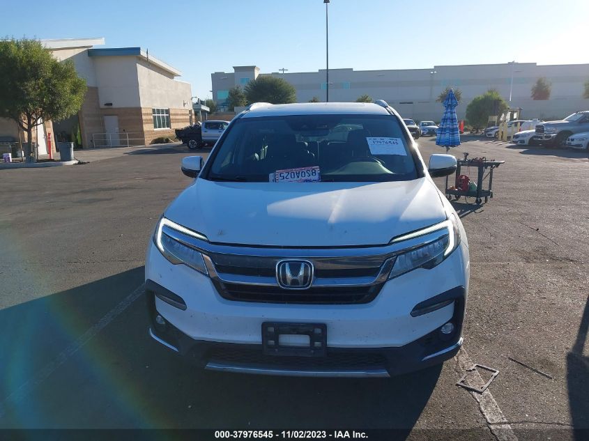 2021 Honda Pilot 2Wd Touring 7 Passenger VIN: 5FNYF5H6XMB001302 Lot: 37976545