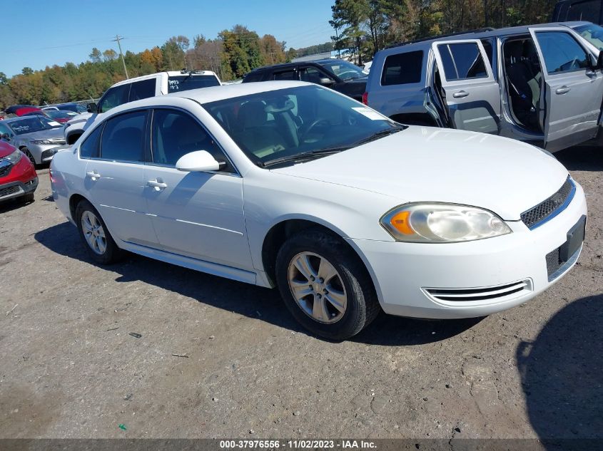 2013 Chevrolet Impala Ls VIN: 2G1WA5E34D1179315 Lot: 37976556