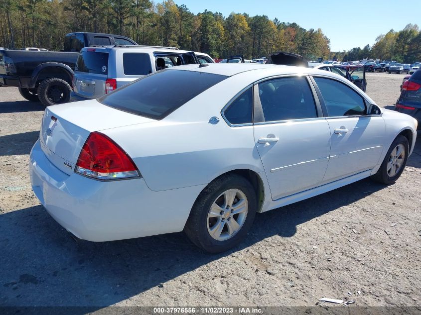 2013 Chevrolet Impala Ls VIN: 2G1WA5E34D1179315 Lot: 37976556