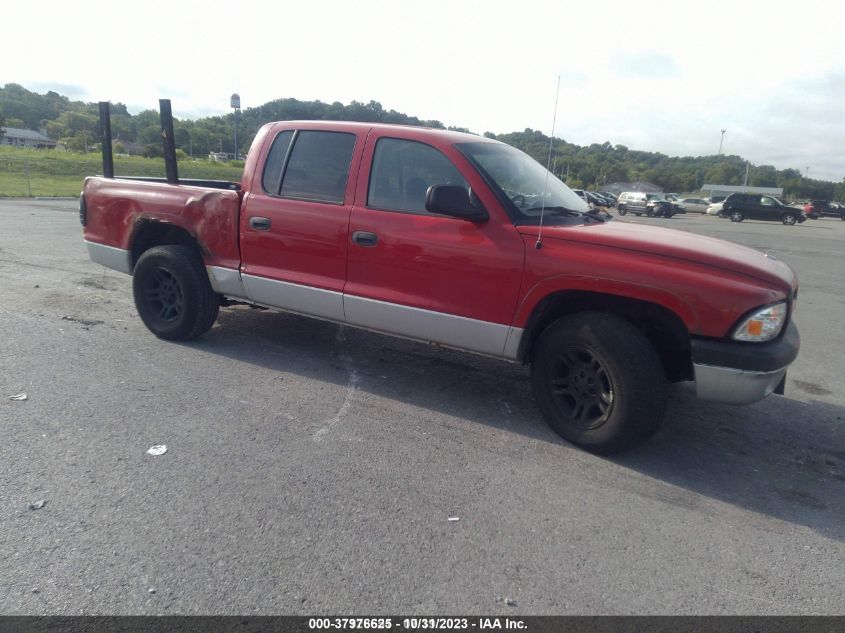 2004 Dodge Dakota Slt VIN: 1D7HL48N54S739267 Lot: 37976625