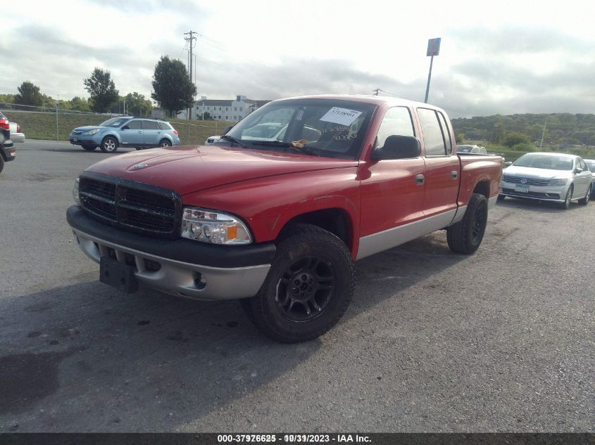 2004 Dodge Dakota Slt VIN: 1D7HL48N54S739267 Lot: 37976625