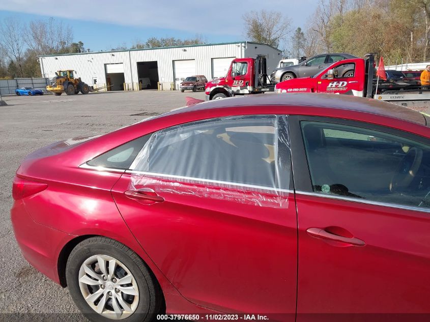 2013 Hyundai Sonata Gls VIN: 5NPEB4AC5DH541473 Lot: 37976650