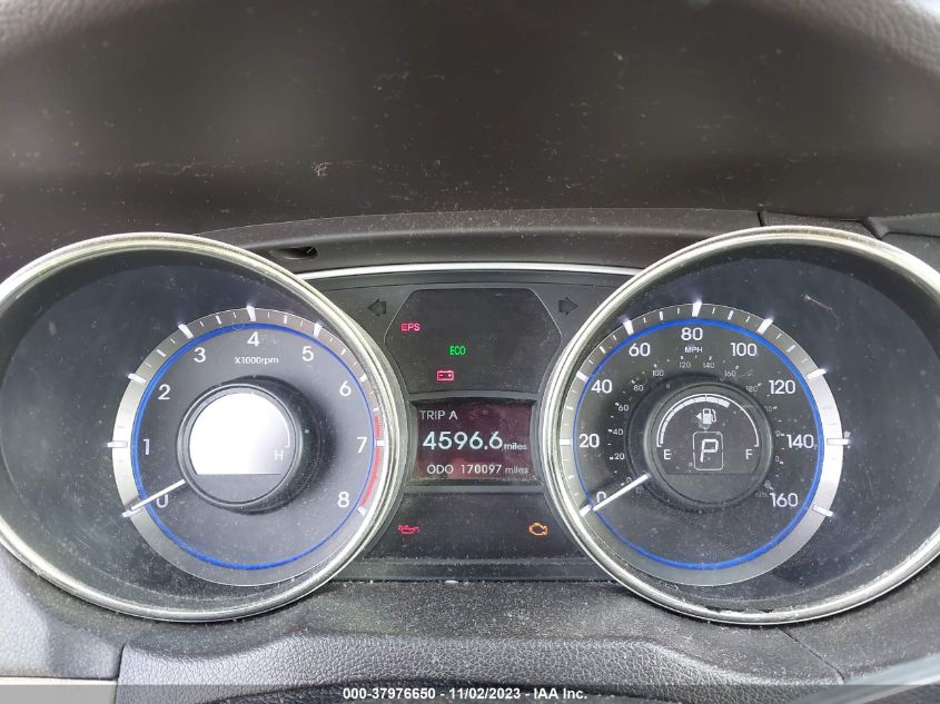 2013 Hyundai Sonata Gls VIN: 5NPEB4AC5DH541473 Lot: 37976650