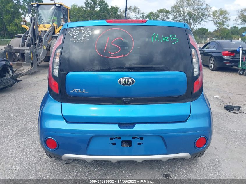 2018 Kia Soul + VIN: KNDJP3A52J7583689 Lot: 37976652