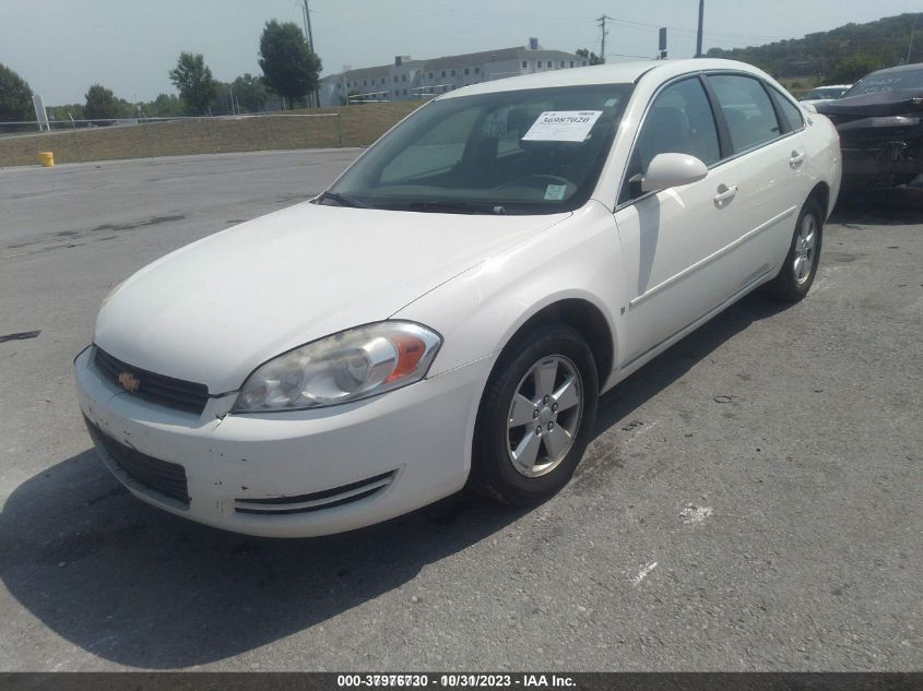 2008 Chevrolet Impala Lt VIN: 2G1WT58N789278239 Lot: 37976730