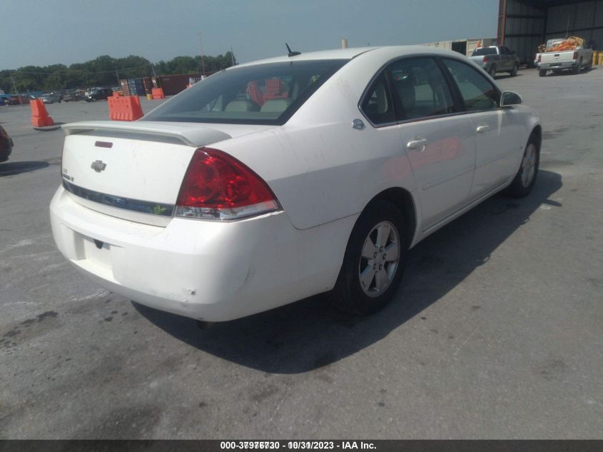 2008 Chevrolet Impala Lt VIN: 2G1WT58N789278239 Lot: 37976730