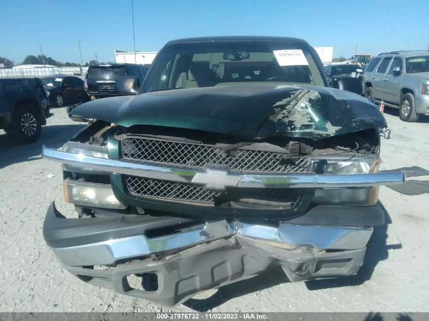 2003 Chevrolet Silverado 1500 Ls VIN: 2GCEC19V831348526 Lot: 37976732