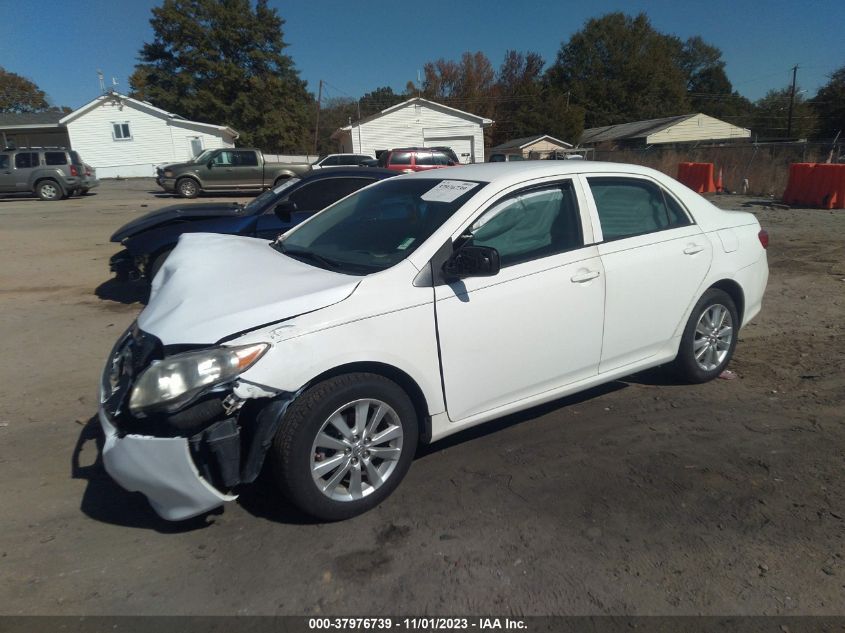 2010 Toyota Corolla Le VIN: 2T1BU4EE9AC411865 Lot: 37976739