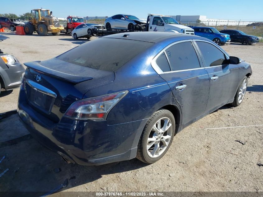 2014 Nissan Maxima 3.5 Sv VIN: 1N4AA5AP9EC459453 Lot: 37976745