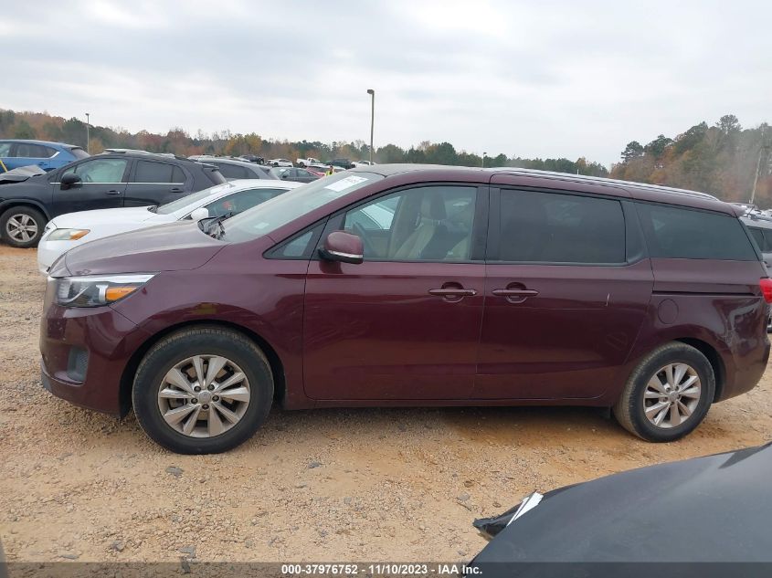 2017 Kia Sedona Lx VIN: KNDMB5C17H6268016 Lot: 37976752