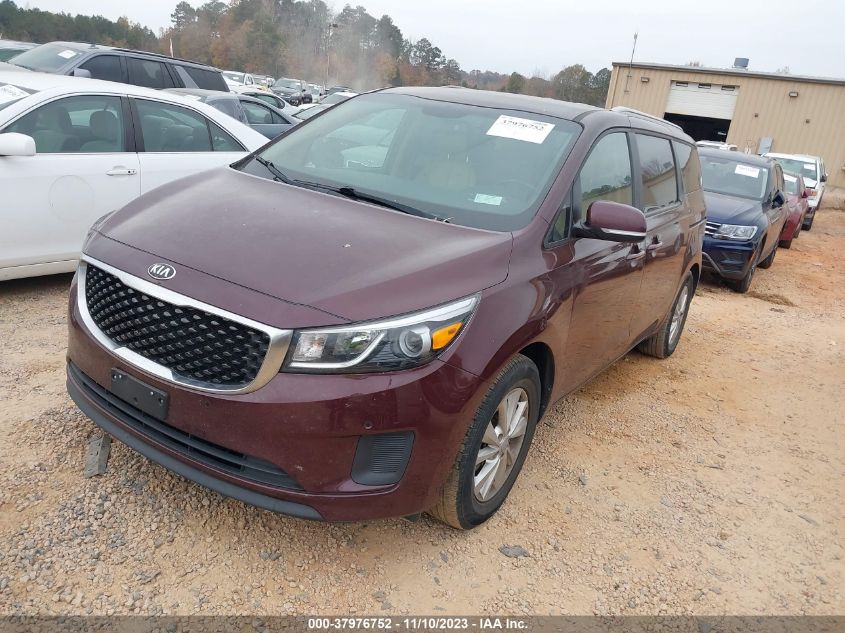 2017 Kia Sedona Lx VIN: KNDMB5C17H6268016 Lot: 37976752