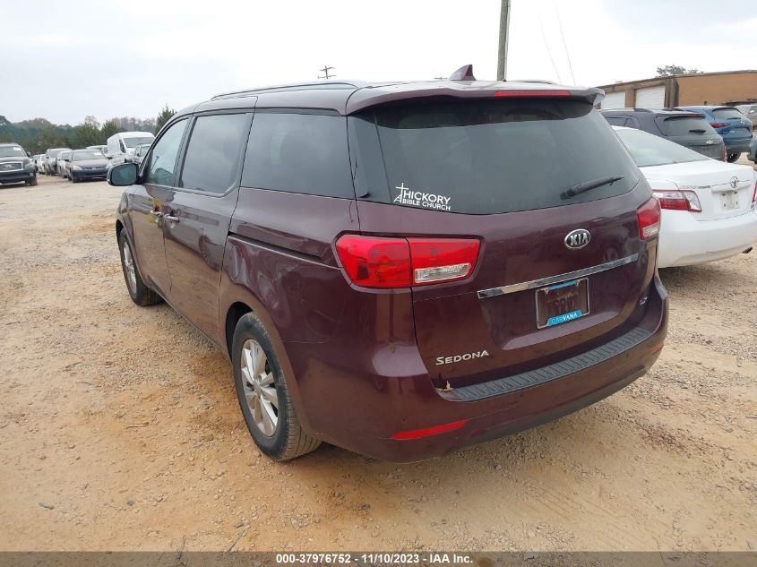 2017 Kia Sedona Lx VIN: KNDMB5C17H6268016 Lot: 37976752