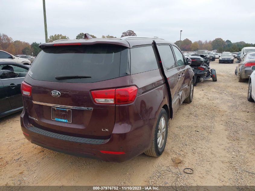 2017 Kia Sedona Lx VIN: KNDMB5C17H6268016 Lot: 37976752