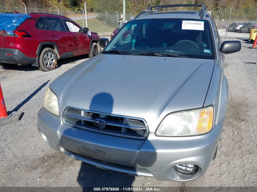 2003 Subaru Baja Sport VIN: 4S4BT62C937111048 Lot: 37976808