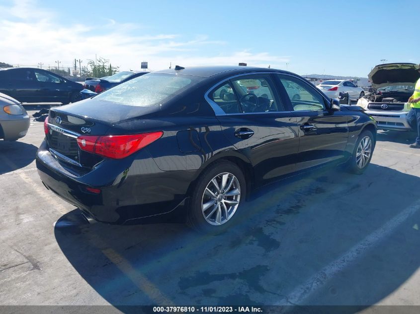 2016 Infiniti Q50 3.0T Premium VIN: JN1EV7APXGM301361 Lot: 37976810