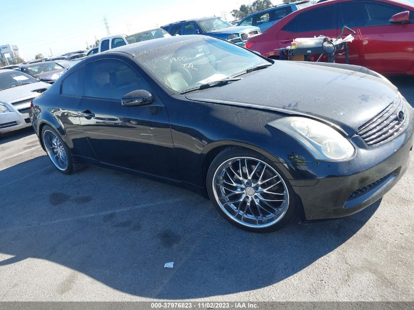 2006 Infiniti G35 VIN: JNKCV54E16M706993 Lot: 37976823