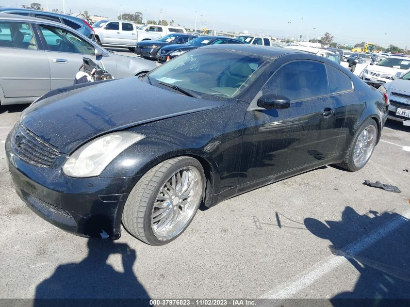 2006 Infiniti G35 VIN: JNKCV54E16M706993 Lot: 37976823