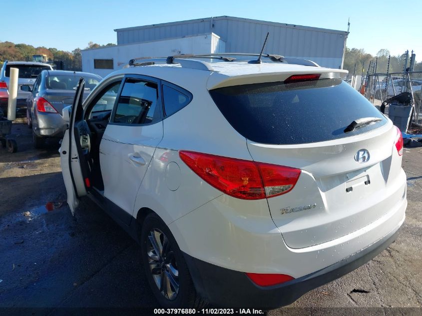 2014 Hyundai Tucson Se VIN: KM8JU3AG6EU926839 Lot: 37976880