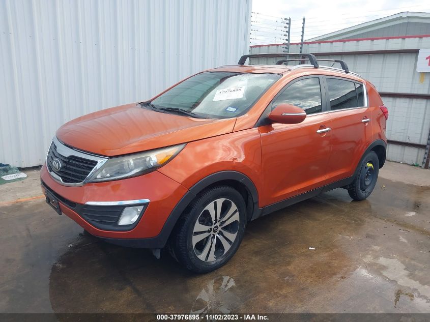 2013 Kia Sportage Ex VIN: KNDPC3A29D7372828 Lot: 37976895