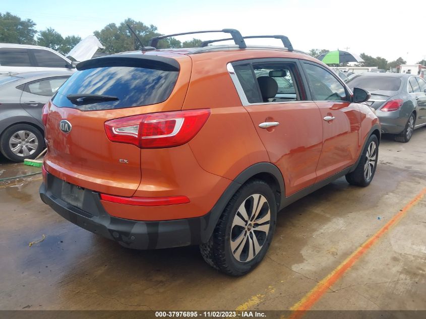 2013 Kia Sportage Ex VIN: KNDPC3A29D7372828 Lot: 37976895