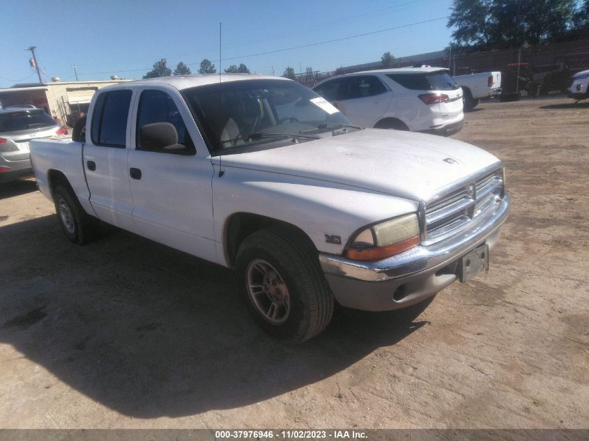 2000 Dodge Dakota Slt/Sport VIN: 1B7GL2AX2YS720641 Lot: 37976946