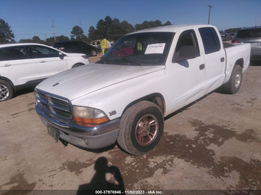 2000 Dodge Dakota Slt/Sport VIN: 1B7GL2AX2YS720641 Lot: 37976946