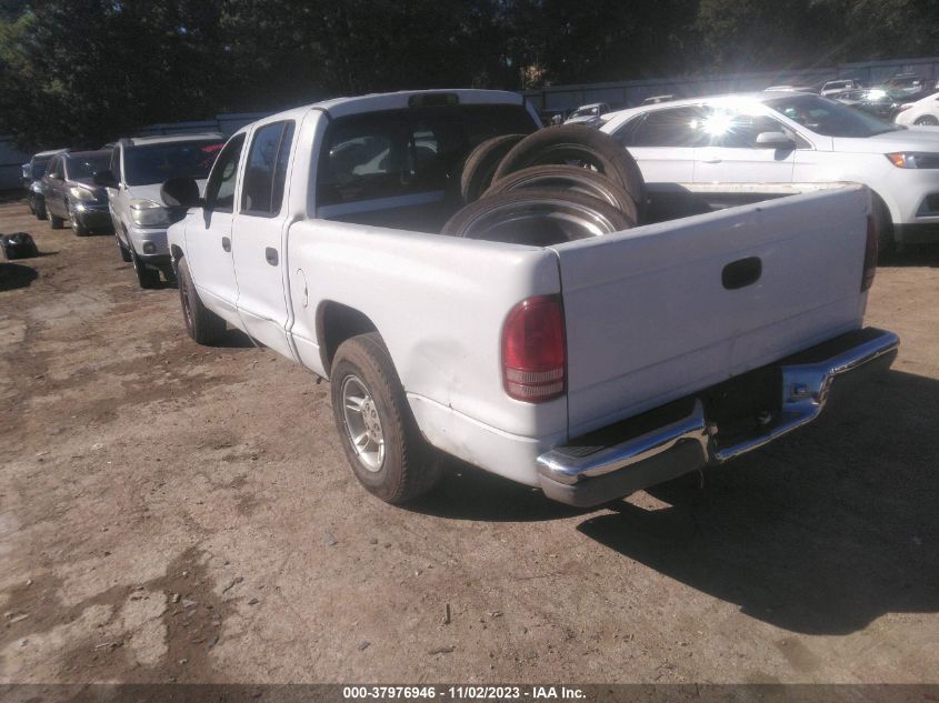 2000 Dodge Dakota Slt/Sport VIN: 1B7GL2AX2YS720641 Lot: 37976946