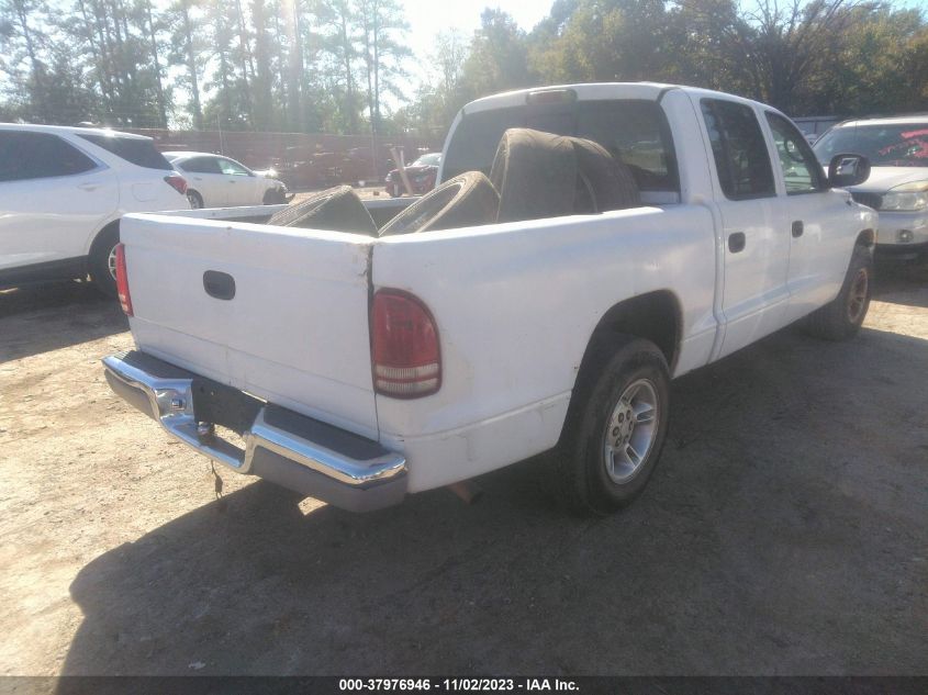 2000 Dodge Dakota Slt/Sport VIN: 1B7GL2AX2YS720641 Lot: 37976946