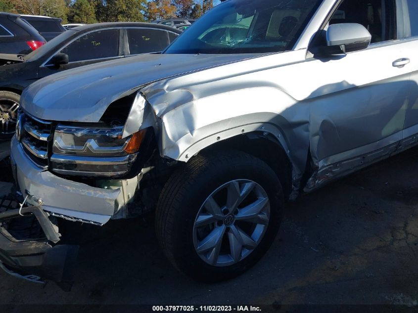 2018 Volkswagen Atlas 3.6L V6 Se VIN: 1V2CR2CA2JC565688 Lot: 37977025