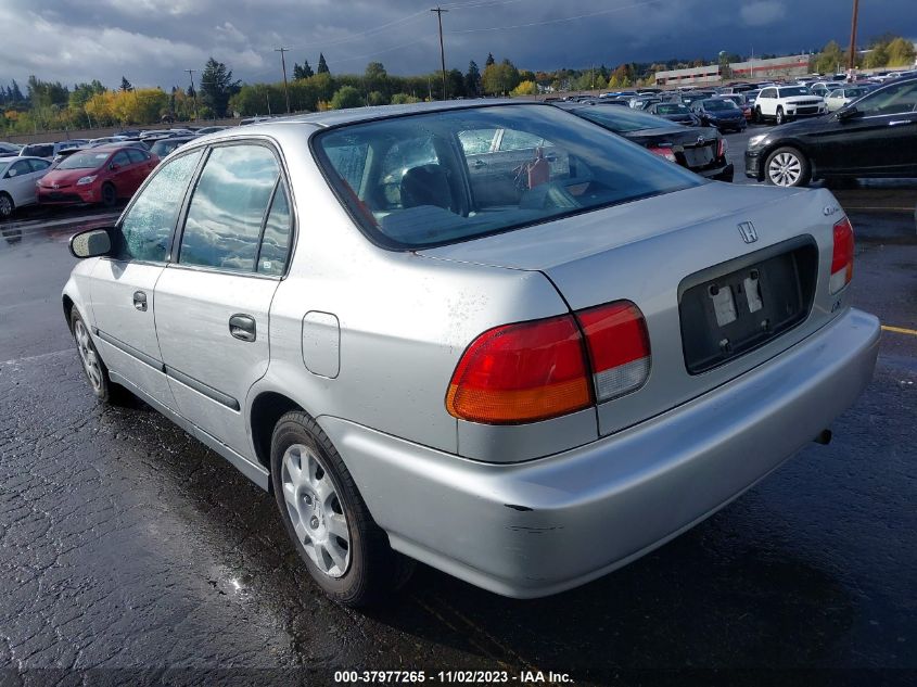 1998 Honda Civic Lx VIN: JHMEJ6672WS015475 Lot: 37977265