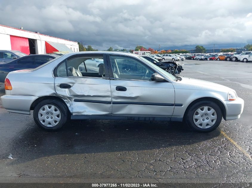 1998 Honda Civic Lx VIN: JHMEJ6672WS015475 Lot: 37977265